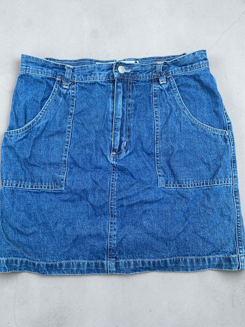 Vintage Y2K Quizz New York Denim Skirt 9/10